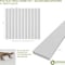 Ekena Millwork 48H x 3/4T Adjustable PVC Slat Wall Panel Kit w/ 4W Slats, Unfinished contains 11 Slats SWP55X48X0750UN - alternate 2